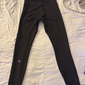Lululemon Athletica Black High-Waisted Leggings